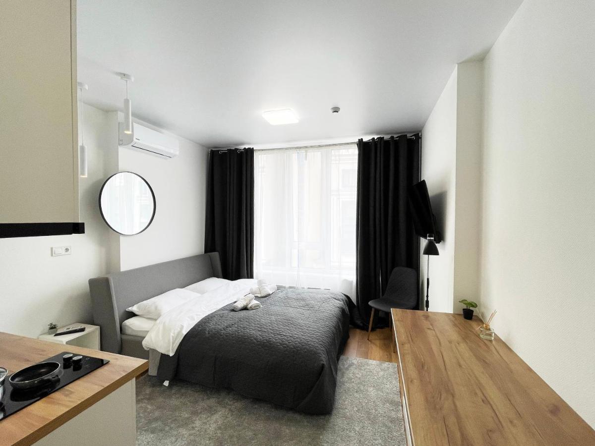 Apartamento Cube House Kiev Exterior foto