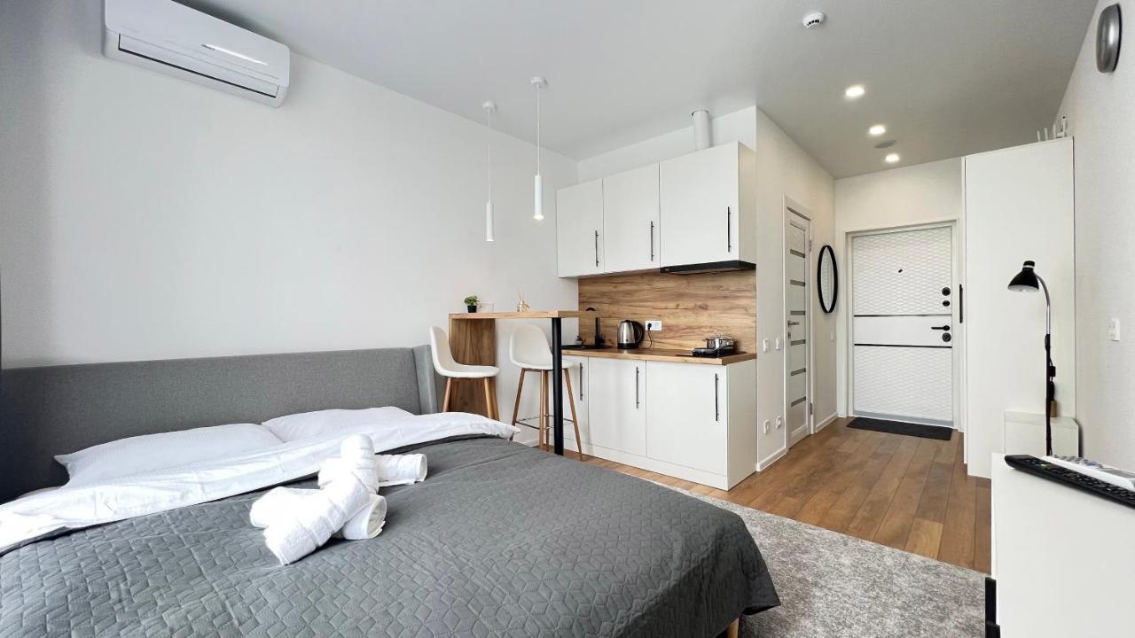 Apartamento Cube House Kiev Exterior foto
